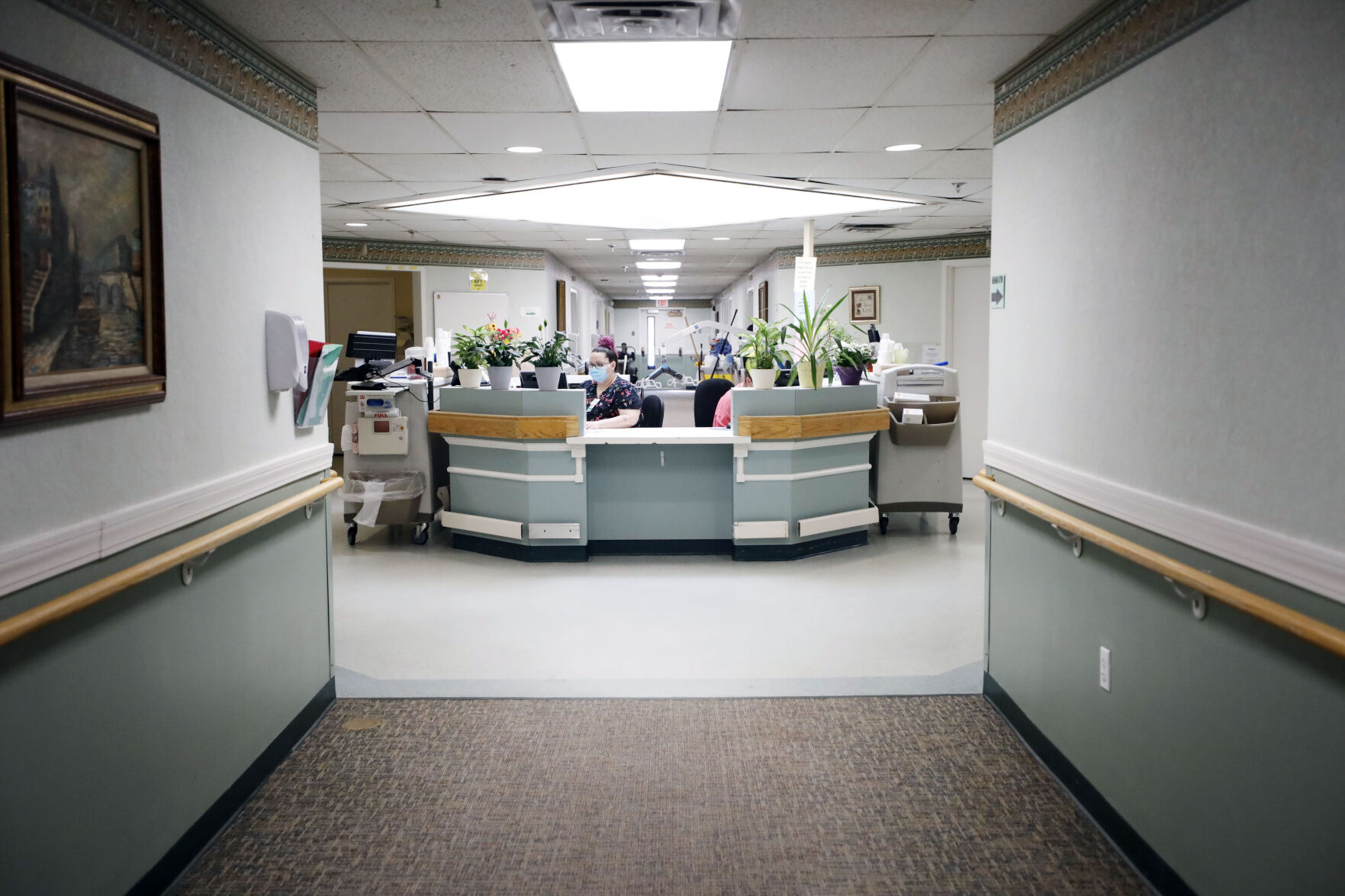 nurses at nurses station in springside (copy)